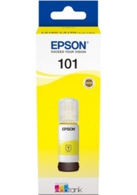 Resim EPSON T03V44A 101Y Sarı 70ml Tanklı Sistem Mürekkebi 