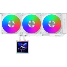 Resim Lian Li Hydroshift Iı Lcd-S 360CL Beyaz Sıvı Soğutucu (G89.GHS2LCDS36CW.00) 