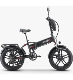 Resim Skyjet Gtııı Pro 1000 W Katlanabilir Elektrikli Bisiklet-Siyah 