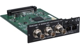 Resim Tascam IF-MA64-EX 64 Giriş/64 Çıkış MADI Arayüz Kartı 
