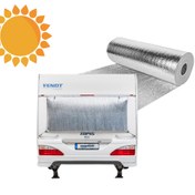 Resim FoamStore 200x100 cm 5mm Çift Folyolu Karavan Pencere Yalıtım Şiltesi 