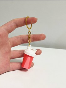 Resim moistrid 2 ADET Renkli Shaker Sesli Sporcu İçeceği Figürlü Mini Anahtarlık Çanta Süsü Anahtarlık Hediyelik 