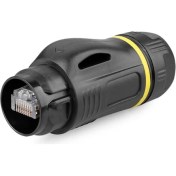 Resim Cnlinko BD-24-C/RJ45/015/PE-42-001A Su Geçirmez Ethernet Konnektörü - Erkek 