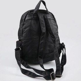 Resim Rior Siyah Cilt Sırt Çantası Siyah 