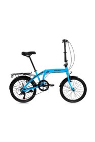 Resim Bisan TWIN-S KATLANIR BİSİKLET 32CM V 20 JANT 6 VİTES AÇIK MAVİ SİYAH 