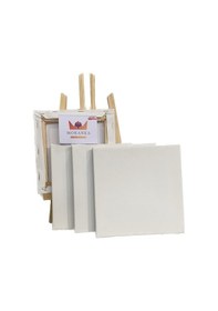 Resim Moranka Tuval&Boya Moranka 6'Lı 30X30 Tuval Çift Astarlı Arkadan Zımbalı Tuval 