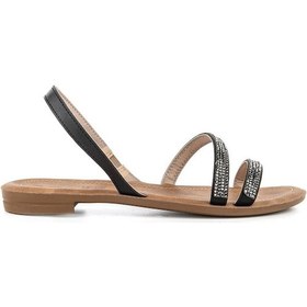 Resim Muya Asaa Anatomik Taban Kadın Sandalet Siyah 