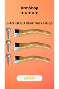 Resim shopdrm Üniversal Cezve Sapı Renkli Cezve Kulbu 3 adet 