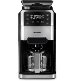 Resim HOMEND Coffeebreak 5009H Öğütücülü Filtre Kahve Makinesi 