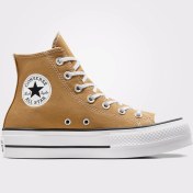 Resim Converse Chuck Taylor All Star Lift Platform Kadın Kahverengi Sneaker 