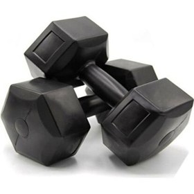 Resim 10 Kg X 2 Adet Toplam 20 Kg Dambıl Seti, Dumbell Set 