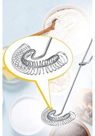 Resim Yeni Nesil Paslanmaz Çelik Çırpıcı, Yumurta Çırpıcı, Kek Çırpıcı, Çelik Çırpıcı Metal 