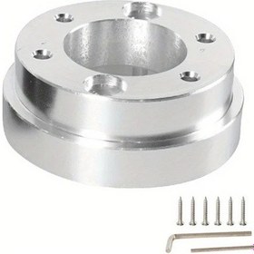 Resim Hightower Gümüş Logitech G29 G920 G923 Direksiyon Adaptör Plakası 70mm Pcd Oyun Modifiye Gümüş Rengi 