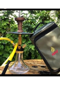 Resim Çantalı Nargile Takımı Sarı Renk 