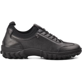 Resim Venüs 2255201k Siyah Hakiki Deri Kadın Günlük Ayakkabı 