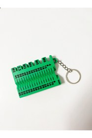 Resim moistrid Taşınabilir Anahtarlıklı Vida Boyu Ve Kalınlığı Ölçme Aparatı- Vida Ölçme Aparatı 