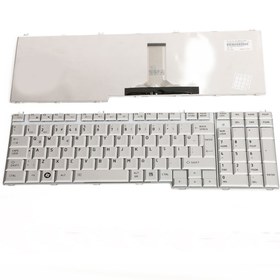Resim Toshiba Satellite P500-177 Klavye Gümüş Türkçe Gri 