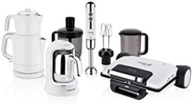 Resim Korkmaz Vanilya 14 Parça Elektro Set 