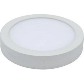 Resim Inoled 2751-01 18W Yuvarlak Sıva Üstü LED Panel BEYAZ-6500K Sıva Üstü LED Spot 