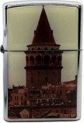 Resim sezerekspres Benzinli Çakmak Galata Kulesi Baskılı 