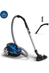 Resim Philips Xd31109 Toz Torbalı Süpürge, 900 W ,3 Litre ,alerji Dostu, , Triactive Başlık, Hepa 13 , Mavi 
