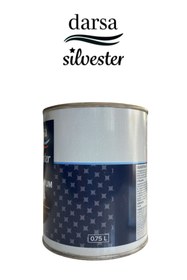 Resim DARSA Silvester Parlak Alüminyum Yaldız Boya 0,12L -0,45L -0,75L | Yüksek Isıya Dayanıklı Metal Boya 