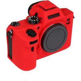 Resim DP SONY A7R3-A73 SİLİKON KILIF (Kırmızı) 