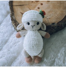 Resim Amigurumi Kuzu Miniş 