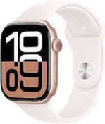Resim Mu Art Apple Watch Series 10 Gps 42 Mm Roze Altın Rengi Kasa Akıllı Saat Ve Bulut Pembesi Spor Kordon - S/ 
