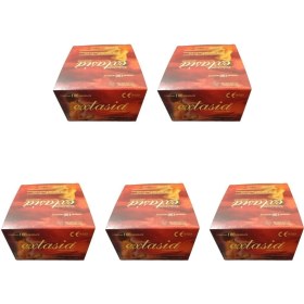 Resim Extasia Kondom Prezervatif 500'LÜ (5 Kutu x 100'LÜ) 