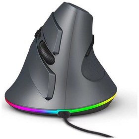 Resim Maiyame 7200 DPI 11 Led Işık Kablolu Dikey Mekanik Mouse 