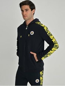 Resim Fenerium Tribun Kamuflaj Detaylı Sweatshirt, TK017EGK22 