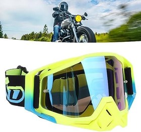 Resim TPU Motosiklet Gözlükleri, Etki Net Vizyonu Rahatça Uyuyor, Snowboard Için Hafif Açık Hava Spor Gözlükleri 