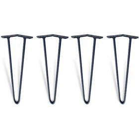 Resim Demir Firkete Sehpa Mobilya Metal Ayağı 55 Cm 