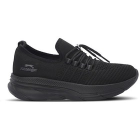 Resim Slazenger BENGAL I Kadın Siyah / Siyah Günlük Spor Ayakkabısı 