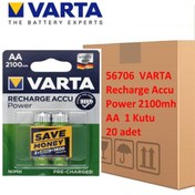 Resim Varta 56706 Aa Şarjlı Kalem Pil 2100 Mah 20 Adet 