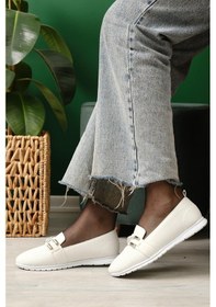 Resim Tozi Kurdela Taş Detaylı Comfort Kışlık Kadın Babet 001 