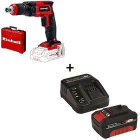 Resim Einhell TE-DY 18 Li Solo 18V Akülü Alçıpan Vidalama + 4 Ah Starter Kit 