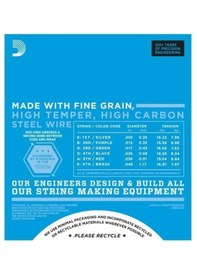 Resim D'addario Exl110-10p Xl Nickel Serisi Elektro Gitar Tel Seti 10- 