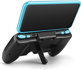 Resim TNP New Nintendo 2DS XL Hand Grip Â– Protective Cover Skin Rubber Controller Grip Case Ergonomic Comfort Anti Slip Handle Console Grip with Kick-Stand for New Nintendo 2DS XL LL 2017 Model 