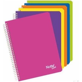 Resim Notte Trend 160Yp Pp Spr Çizgili Defter 