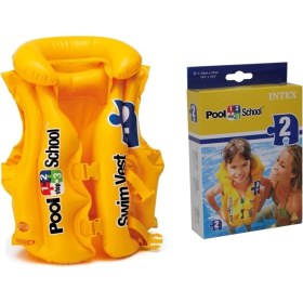Resim MiraLive 58660 Yakalı Sarı Can Yeleği 50X47 cm 
