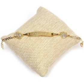 Resim Sahiaksesuar Beyaz Kristal Taşlı Unisex Bebek Bileklik 52 