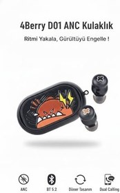 Resim D01 Bluetooth 5.2 Kablosuz Kulaklık - Akıllı Dokunmatik, Şarj Kutulu, Yüksek Ses Kalitesi 