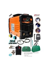 Resim 250 Amper Inverter Kademeli Çanta Kaynak Makinesi + Lstct15-b Profesyonel Bez Alet Taşıma Çantası 
