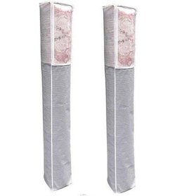 Resim 2li Set Halı Hurcu Pencereli Halı Hurcu 4 M2 X 2 Beyaz 