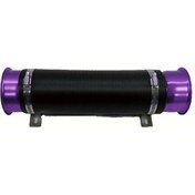 Resim Chuangyinshop Purple Hava Emme Hortumu Esnek Boru Filtre Soğuk Besleme Kanalı İndüksiyon Seti Ayarlanabilir 33 5 109cm 