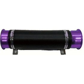 Resim Chuangyinshop Purple Hava Emme Hortumu Esnek Boru Filtre Soğuk Besleme Kanalı İndüksiyon Seti Ayarlanabilir 33 5 109cm 