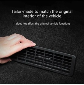 Resim Tesla Model Y Juniper İçin Uyumlu Koltuk Altı Havalandırma Koruma Kapağı 