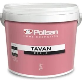 Resim Polisan Perla 3,5 kg Beyaz Tavan Boyası İç Mekan Kullanımı için Uzun Ömürlü Kalite 